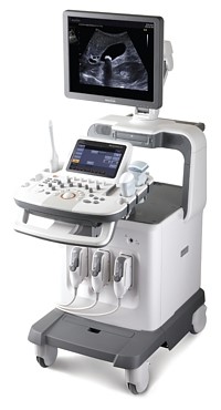 (Color doppler ultrasound machine)